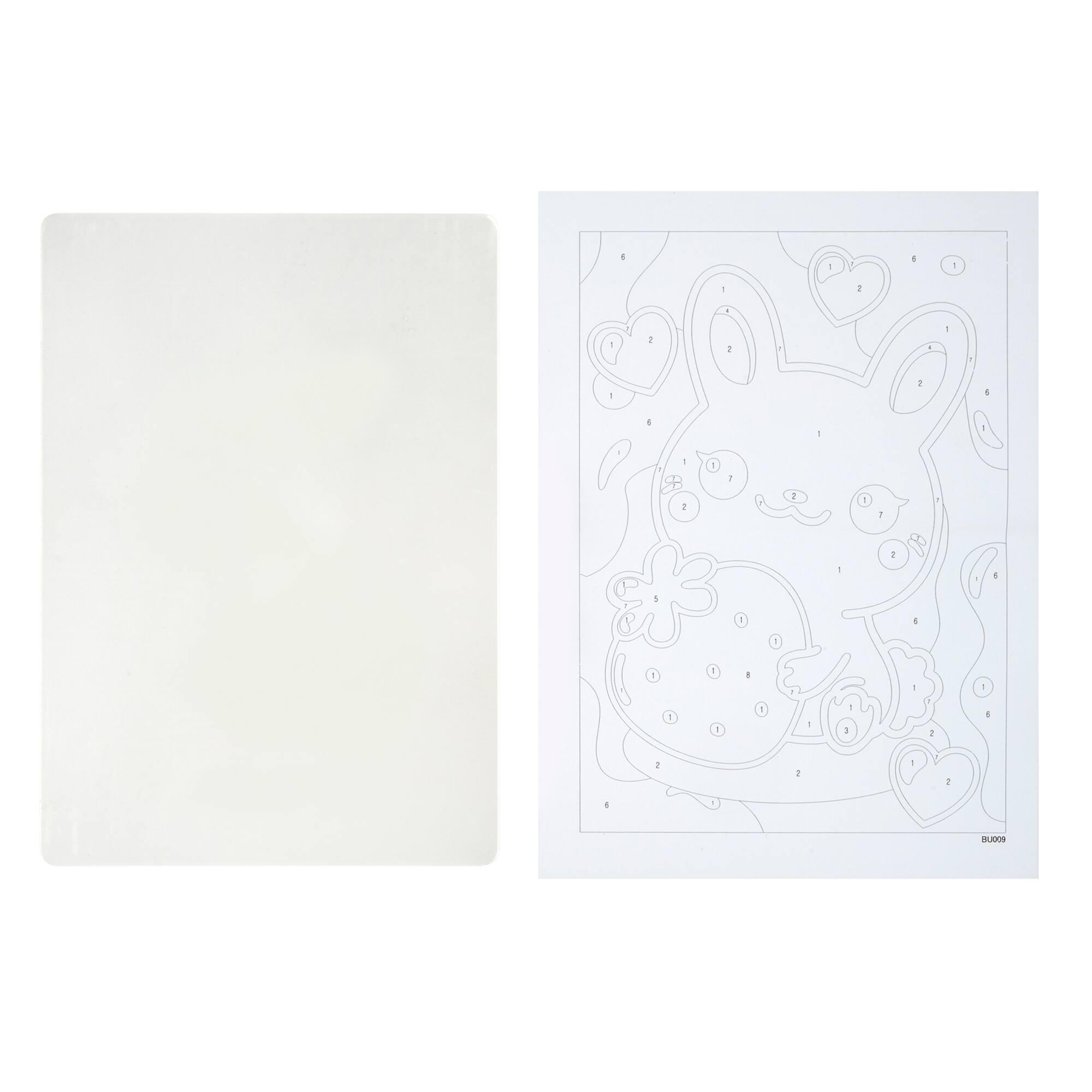 Kawaii Bunny Paint-by-Number Acrylic Surface Kit by Artist's Loft®